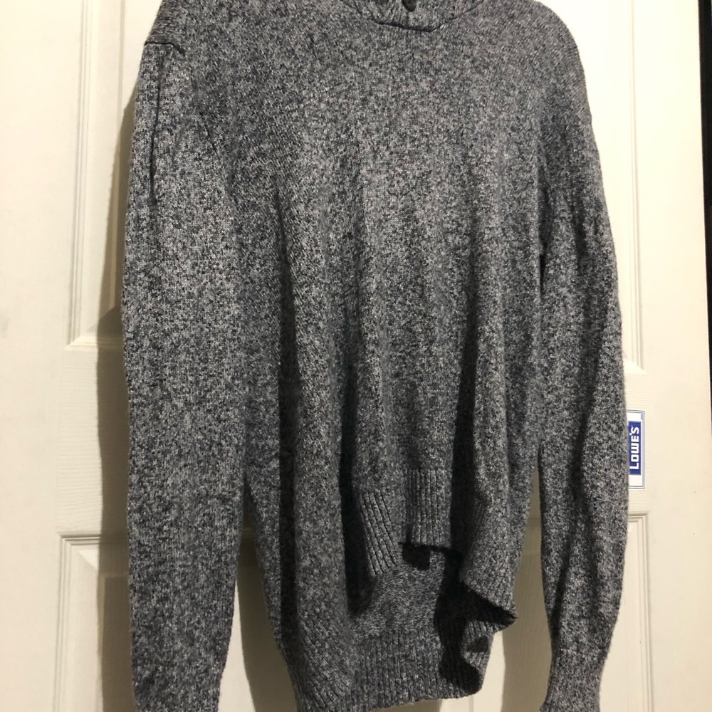 Men's Sweater Crewneck Sweater in Heather Gray